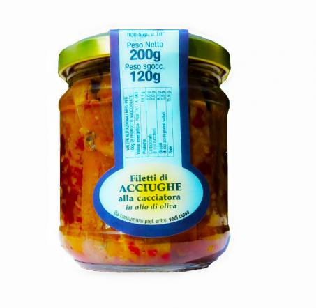 Acciughe alla Cacciatora