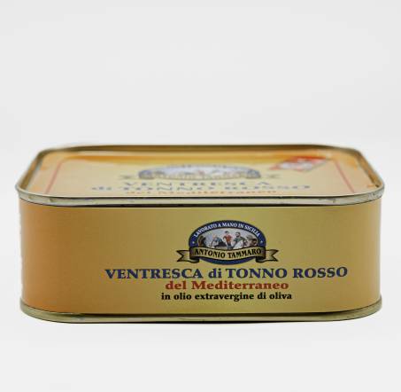 Trancio di Ventresca di Tonno Rosso del Mediterraneo in latta
