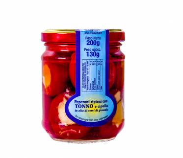 Peperoni  Ripieni Tonno e Cipolla